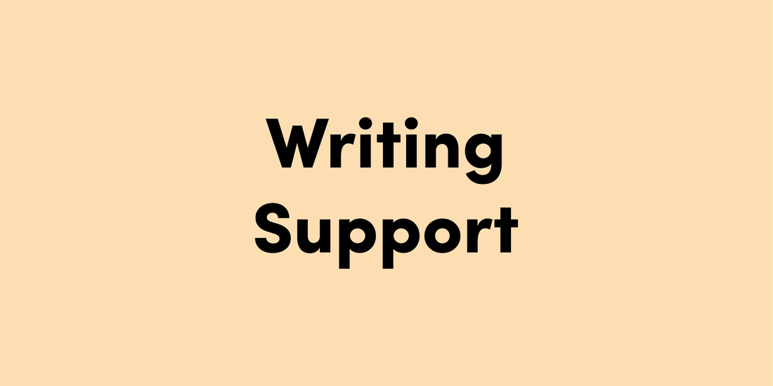 Writing Support Resources